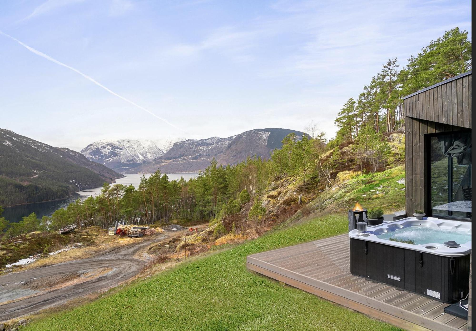 Sogndal Fjordpanorama - Studio Cabins With View Kültér fotó